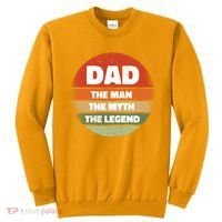 The Man The Myth The Legend Dad Retro Sweatshirt thumb 0