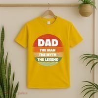 The Man The Myth The Legend Dad Retro T-Shirt thumb 2