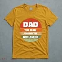 The Man The Myth The Legend Dad Retro T-Shirt thumb 5