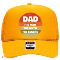 The Man The Myth The Legend Dad Retro Hat thumb 0