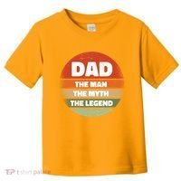 The Man The Myth The Legend Dad Retro Toddler T-Shirt thumb 0