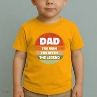 The Man The Myth The Legend Dad Retro Toddler T-Shirt thumb 2