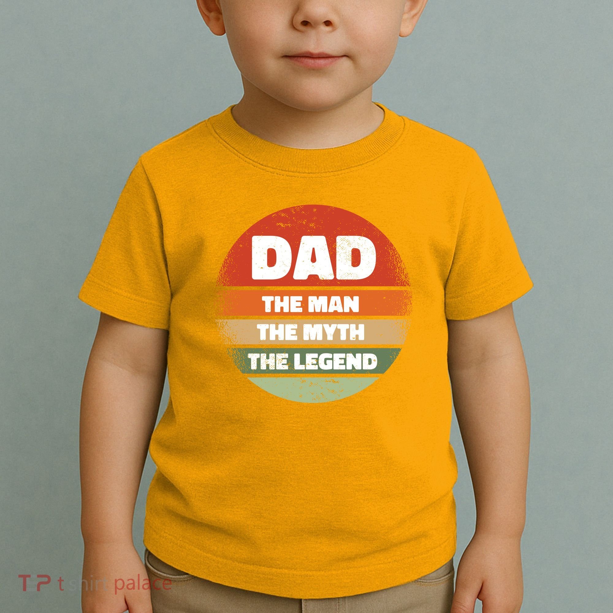 The Man The Myth The Legend Dad Retro Toddler T-Shirt