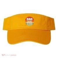 The Man The Myth The Legend Dad Retro Visor thumb 0
