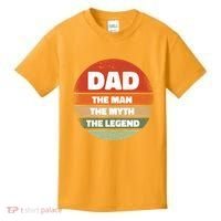The Man The Myth The Legend Dad Retro Kids T-Shirt thumb 0