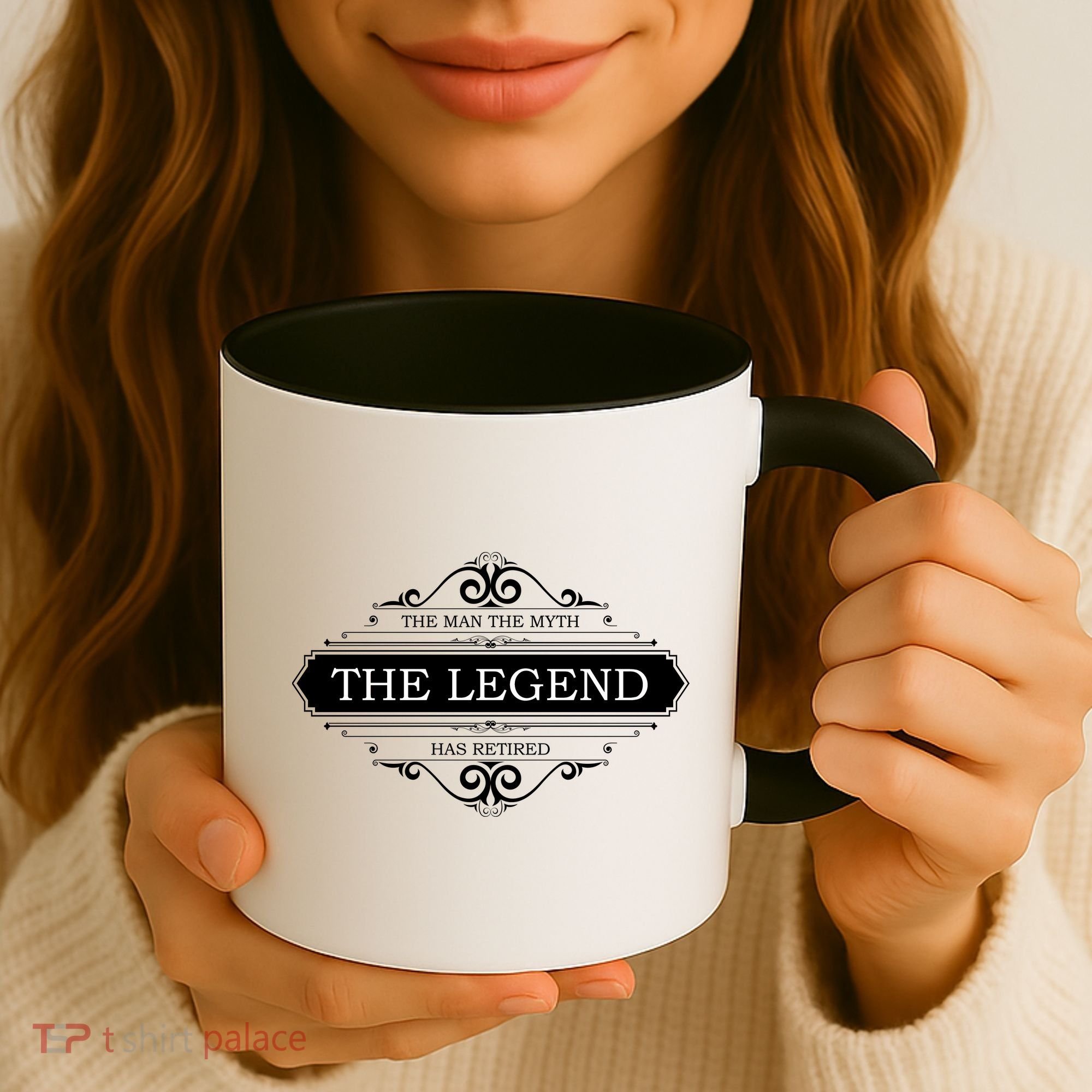 The Man The Myth The Legend Has Retired Coffee Mug