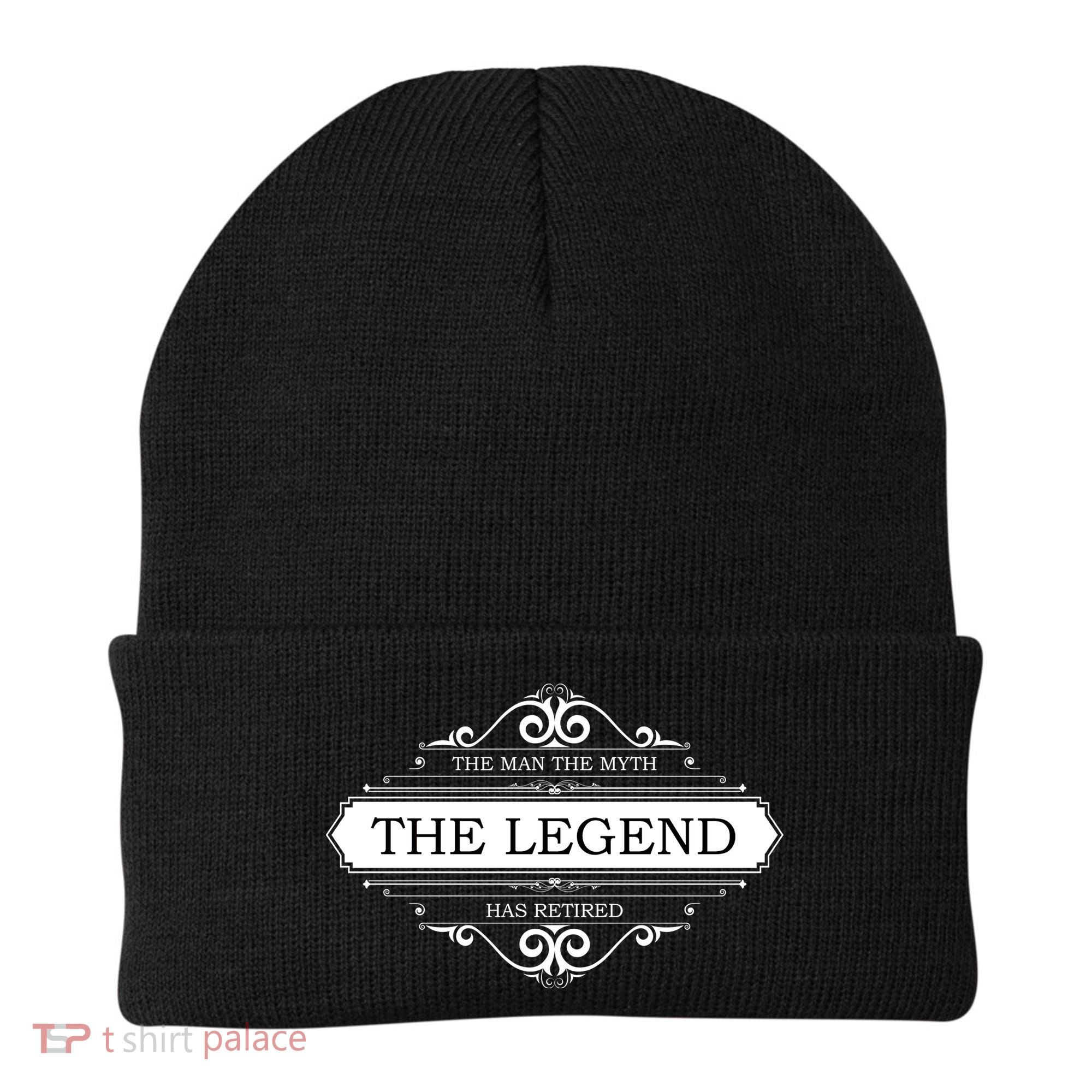 The Man The Myth The Legend Has Retired Beanie