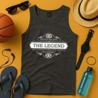 The Man The Myth The Legend Has Retired Tank Top thumb 4