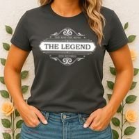 The Man The Myth The Legend Has Retired Women's T-Shirt thumb 2