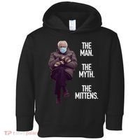 The Man The Myth The Mittens Bernie Meme Toddler Hoodie thumb 0