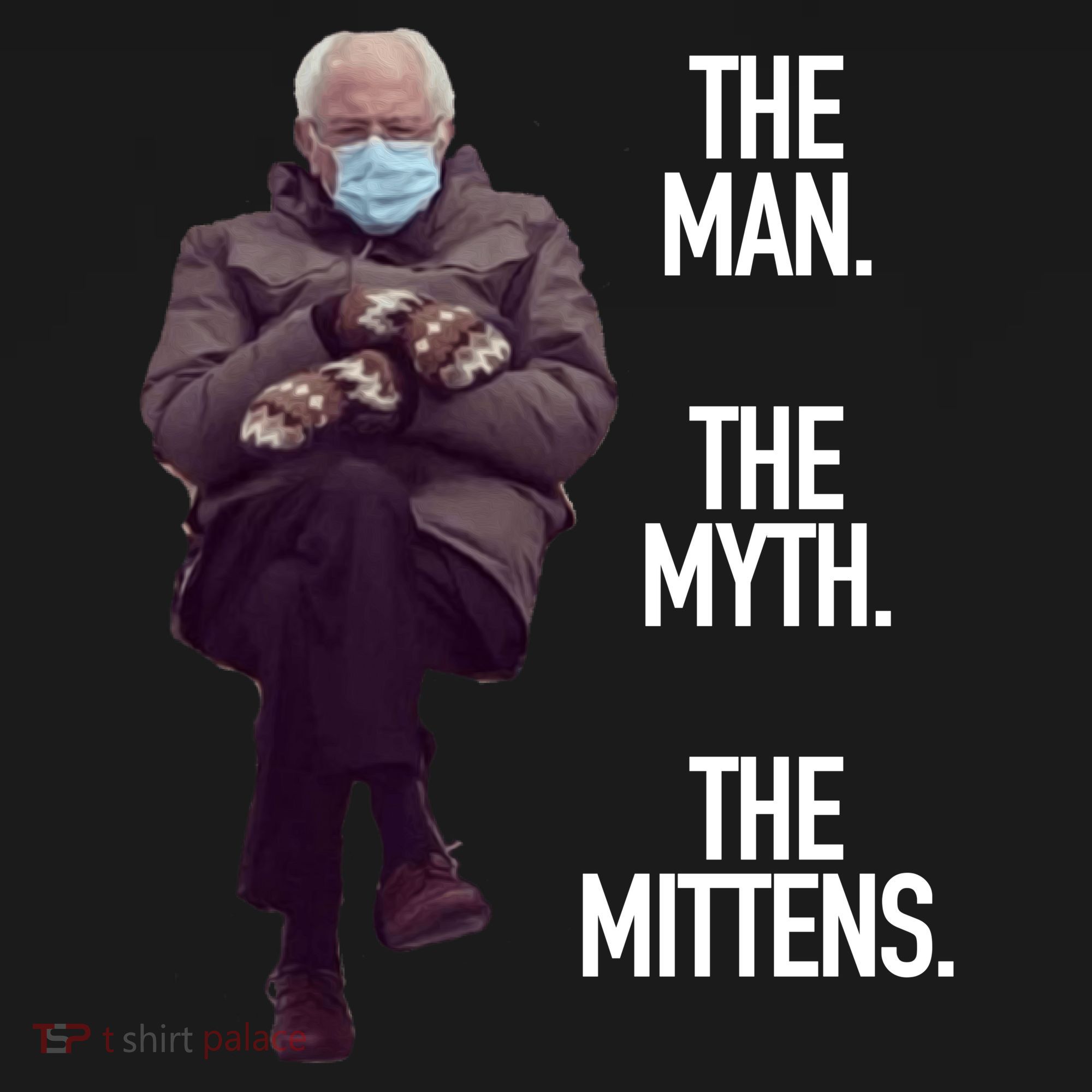 The Man The Myth The Mittens Bernie Meme Toddler Hoodie