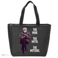 The Man The Myth The Mittens Bernie Meme Tote Bag thumb 0