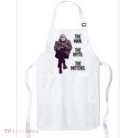 The Man The Myth The Mittens Bernie Meme Apron thumb 0