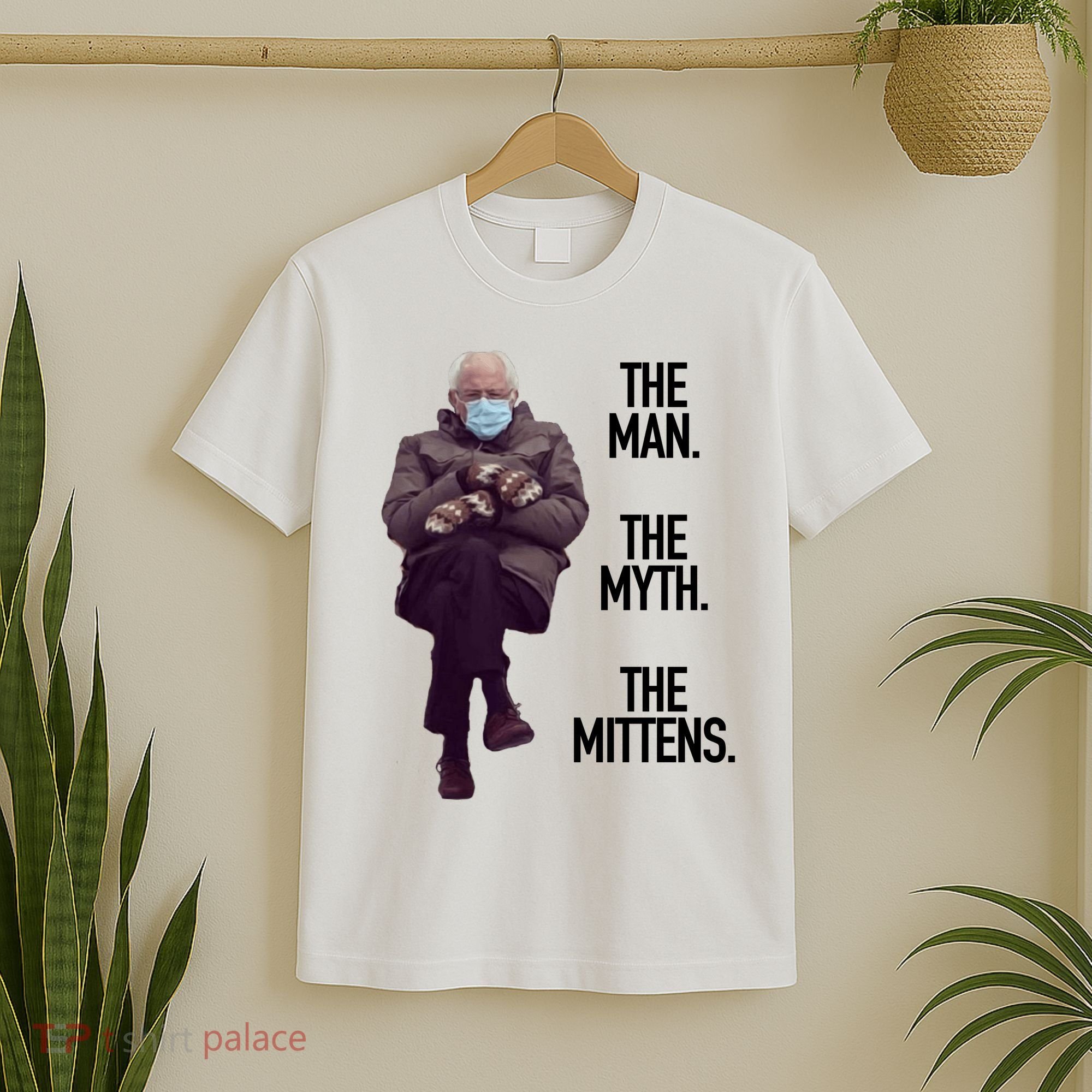The Man The Myth The Mittens Bernie Meme T-Shirt