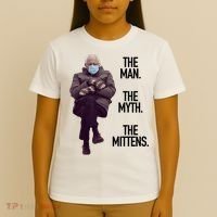 The Man The Myth The Mittens Bernie Meme T-Shirt thumb 4