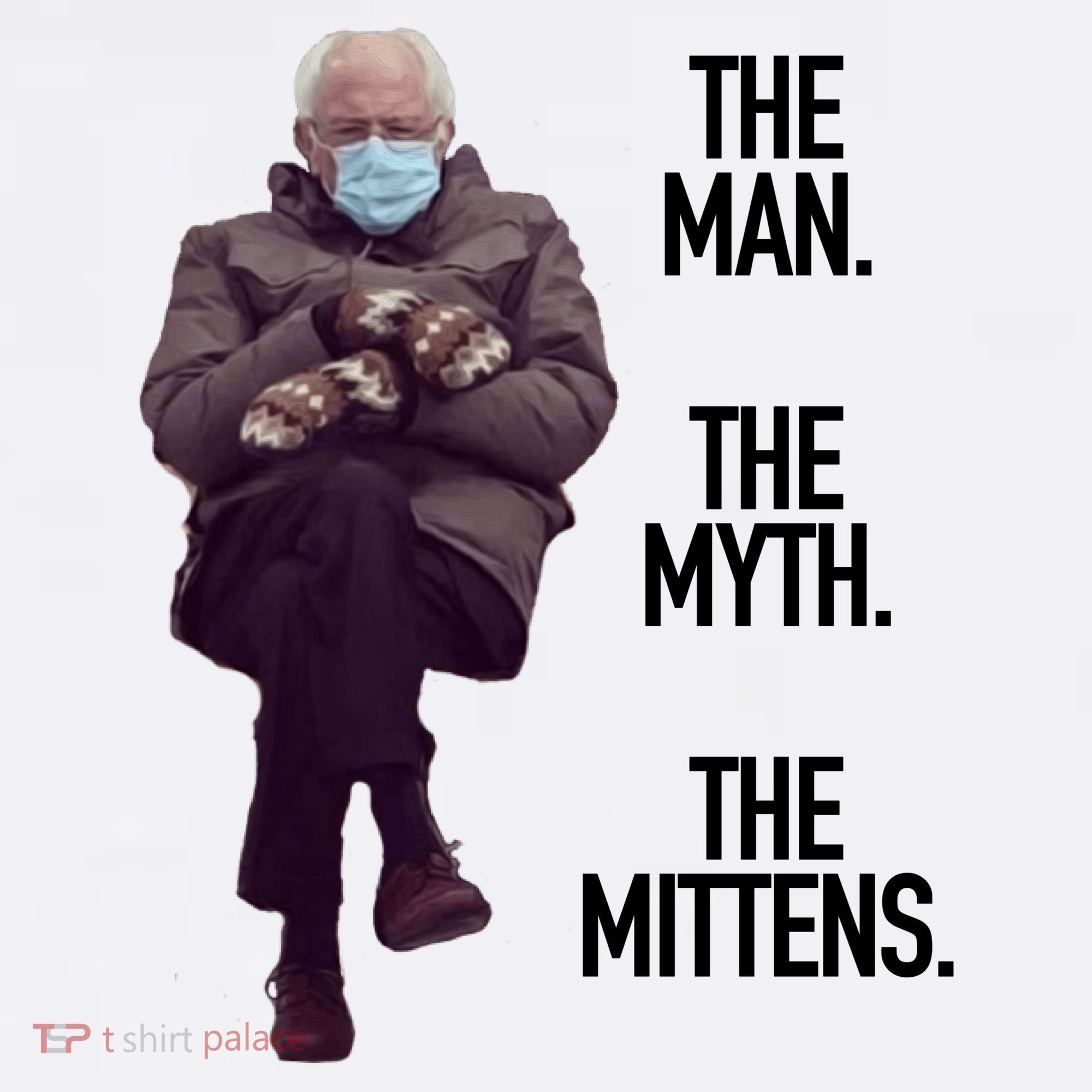 The Man The Myth The Mittens Bernie Meme Coffee Mug