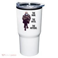 The Man The Myth The Mittens Bernie Meme Tumbler thumb 0