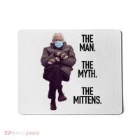 The Man The Myth The Mittens Bernie Meme Mousepad thumb 0