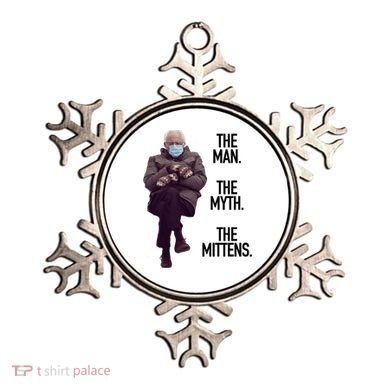 The Man The Myth The Mittens Bernie Meme Ornament