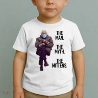 The Man The Myth The Mittens Bernie Meme Toddler T-Shirt thumb 2