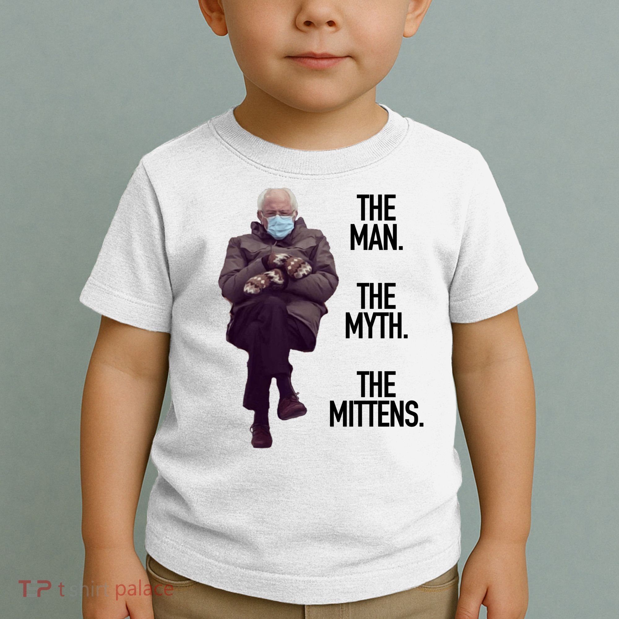 The Man The Myth The Mittens Bernie Meme Toddler T-Shirt
