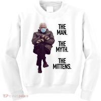 The Man The Myth The Mittens Bernie Meme Kids Sweatshirt thumb 0