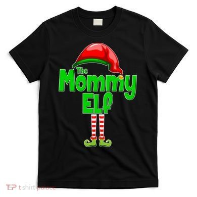 The Mommy Elf Christmas T-Shirt