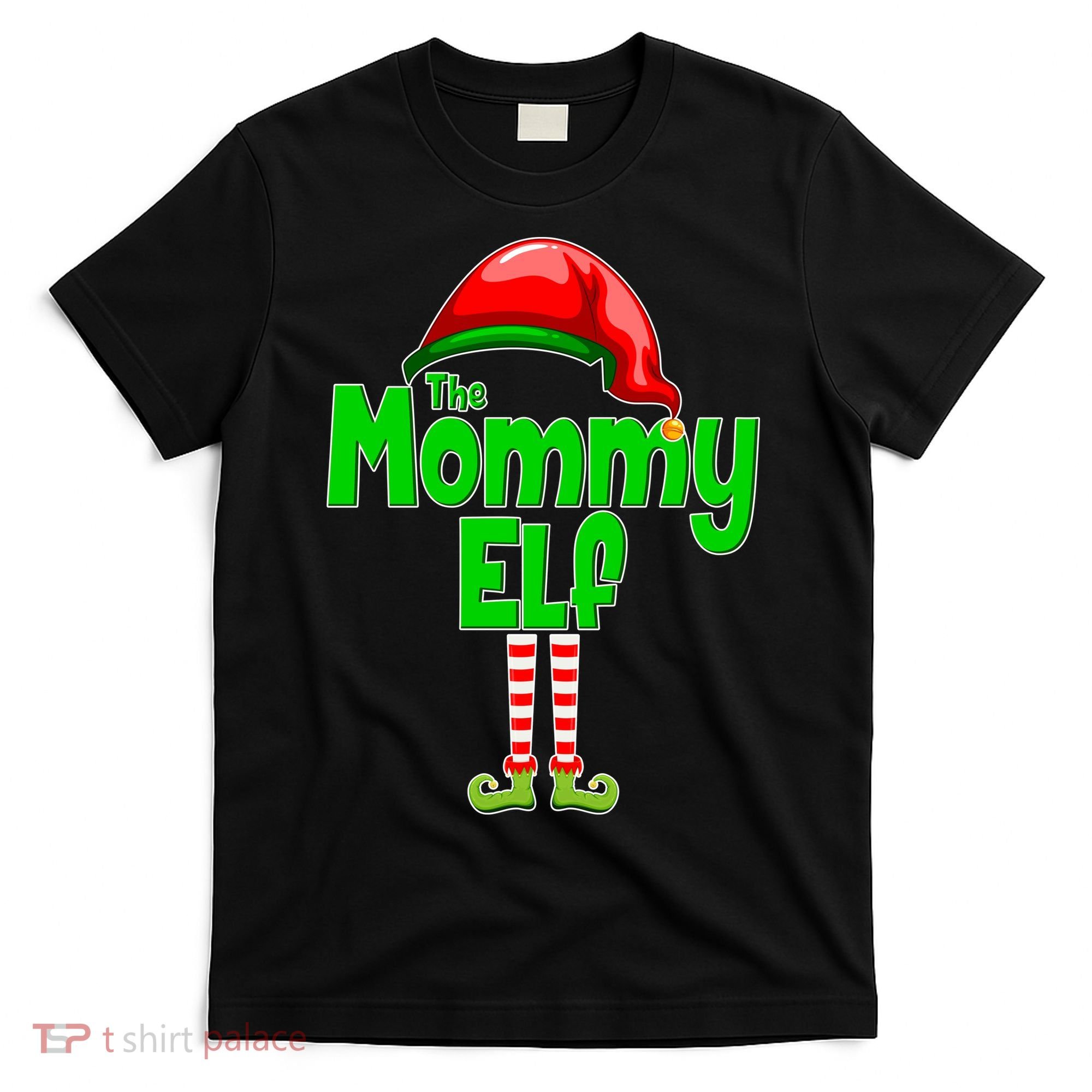 The Mommy Elf Christmas T-Shirt
