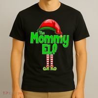 The Mommy Elf Christmas T-Shirt thumb 3