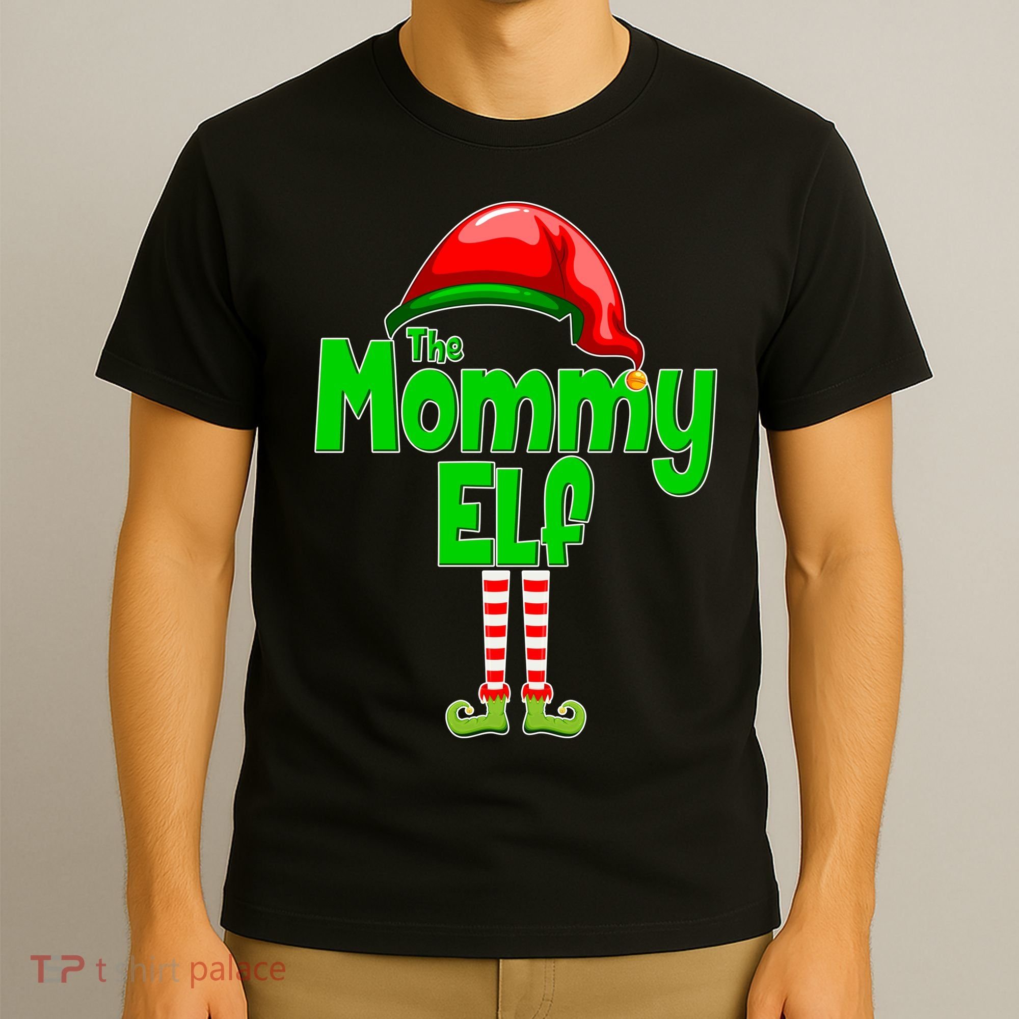 The Mommy Elf Christmas T-Shirt