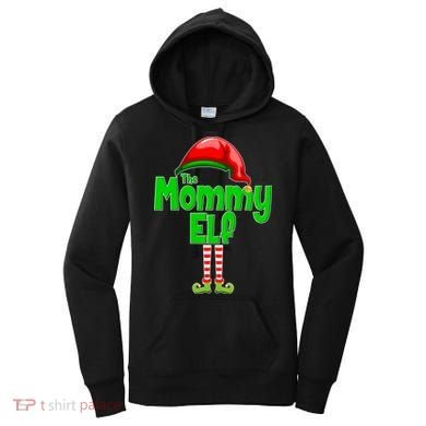 The Mommy Elf Christmas Women's Hoodie