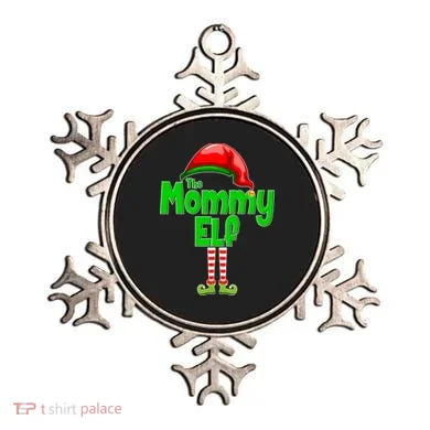 The Mommy Elf Christmas Ornament