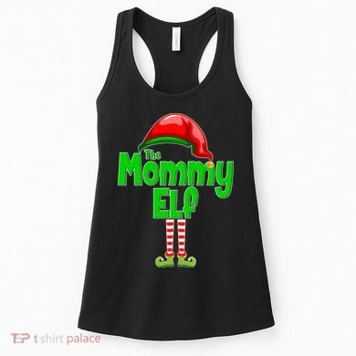 The Mommy Elf Christmas Women's Tank Top