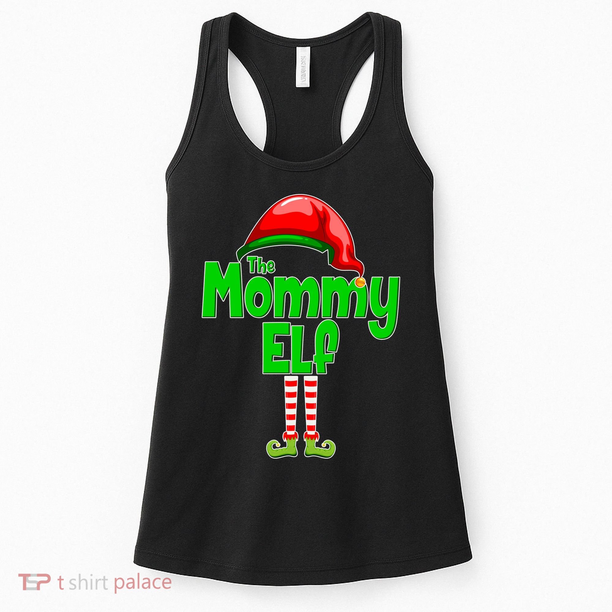 The Mommy Elf Christmas Women's Tank Top