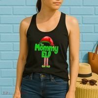 The Mommy Elf Christmas Women's Tank Top thumb 2