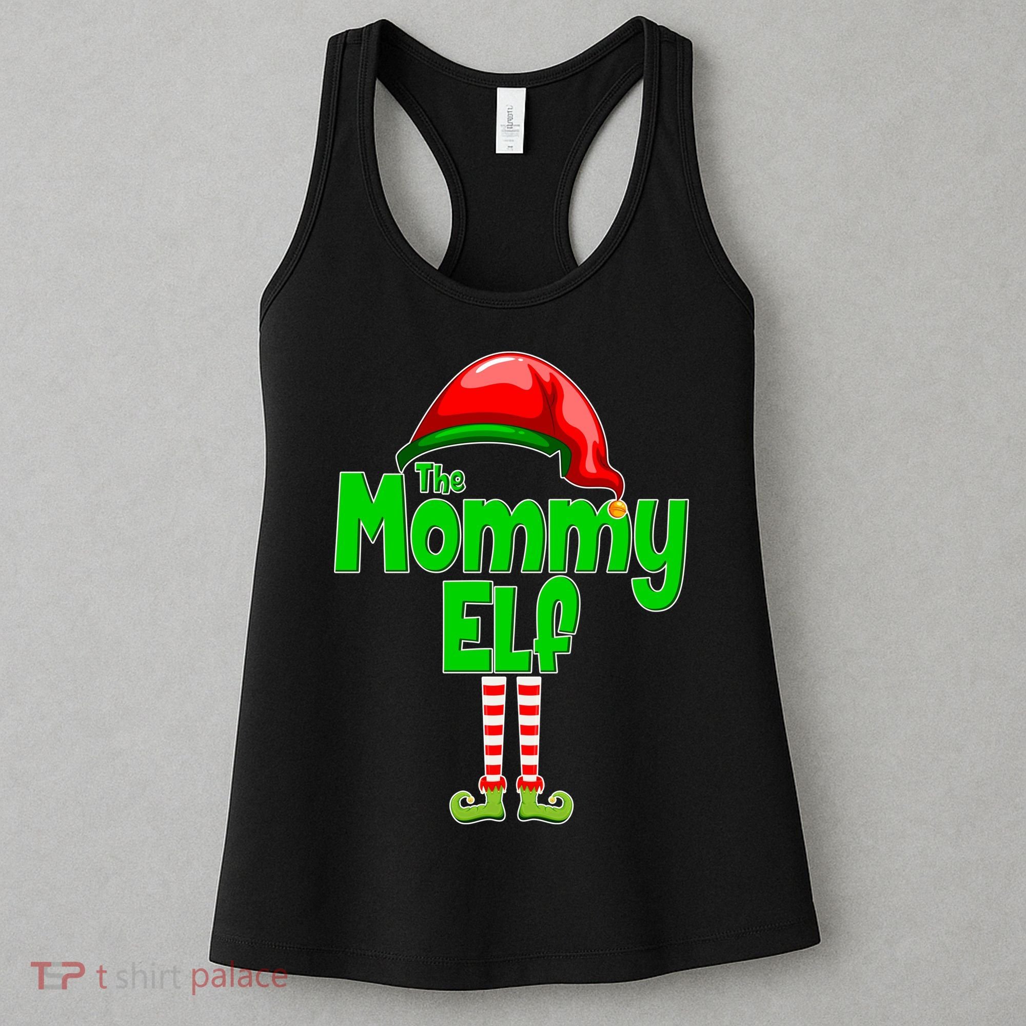The Mommy Elf Christmas Women's Tank Top
