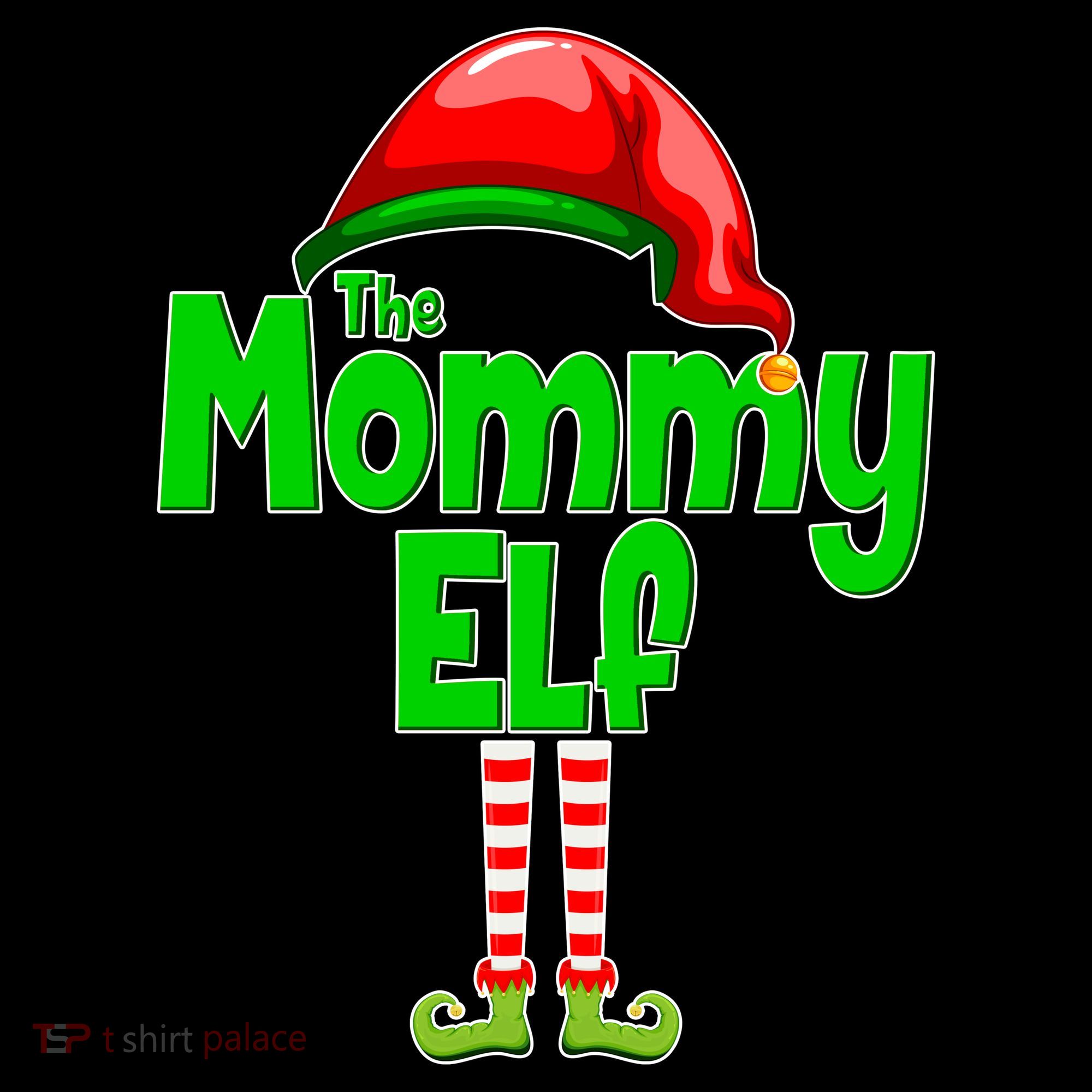 The Mommy Elf Christmas Women's Tank Top