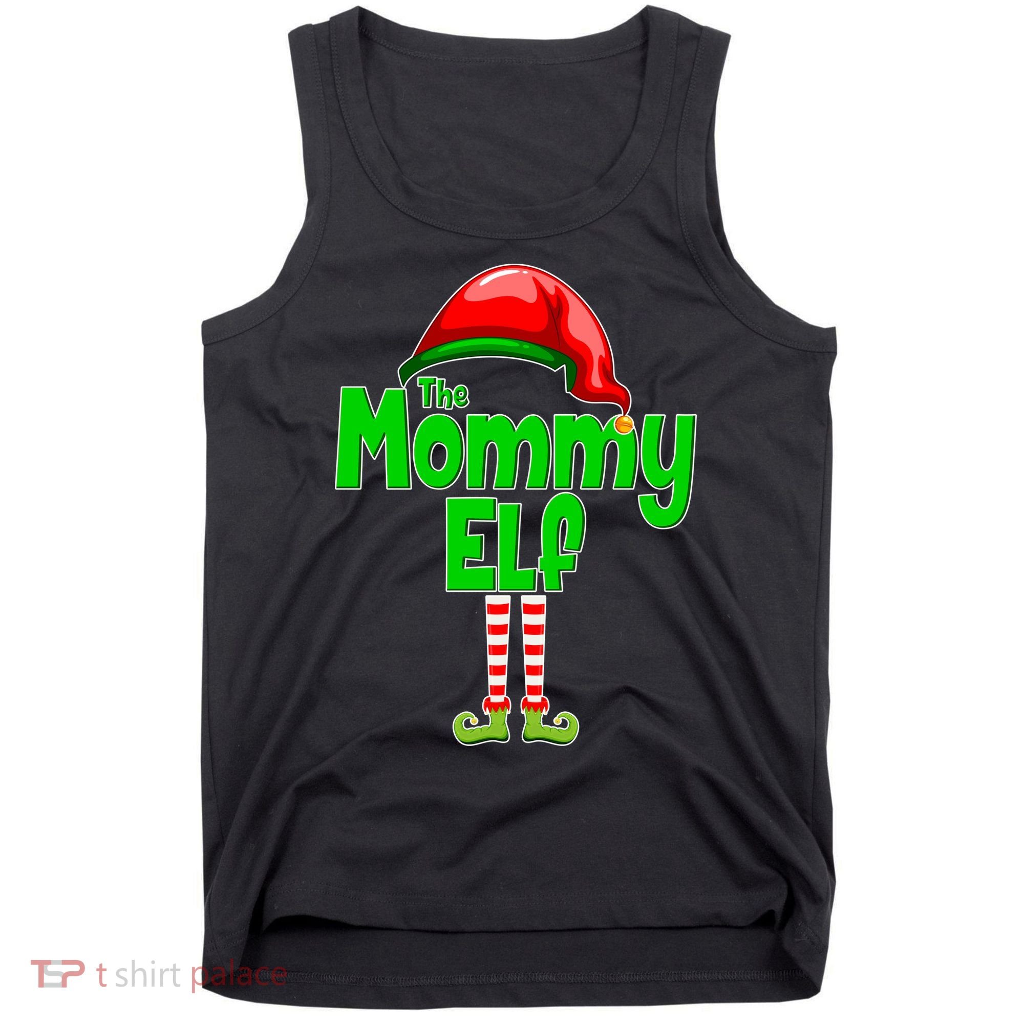 The Mommy Elf Christmas Tank Top