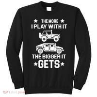 The More I Play With It the Bigger It Gets Truck Sweatshirt thumb 0
