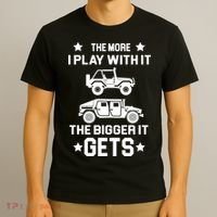 The More I Play With It the Bigger It Gets Truck T-Shirt thumb 3