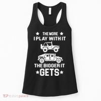 The More I Play With It the Bigger It Gets Truck Women's Tank Top thumb 0