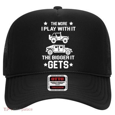 The More I Play With It the Bigger It Gets Truck Hat