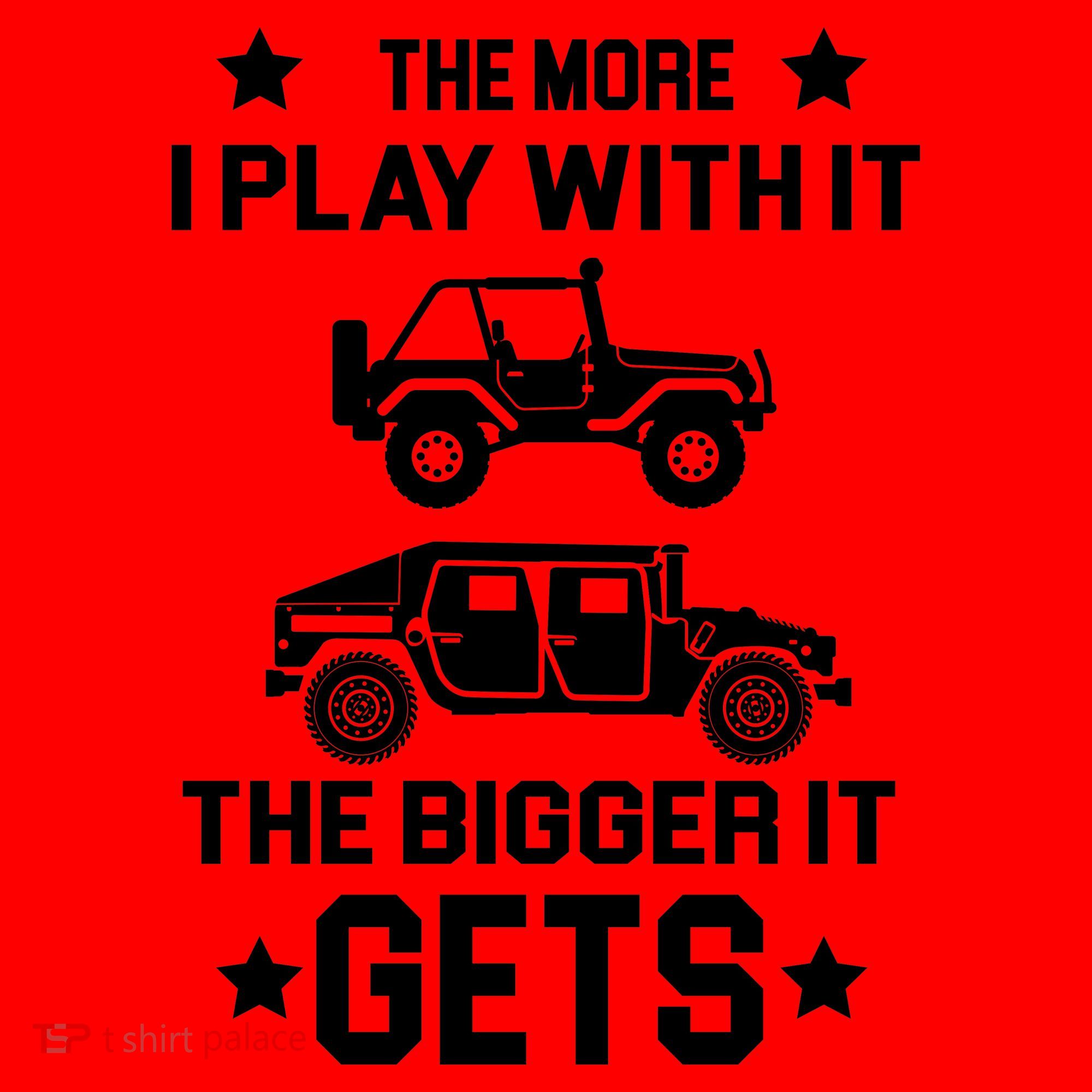 The More I Play With It the Bigger It Gets Truck Santa Hat