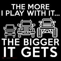 The More I Play With It The Bigger Its Gets Ornament thumb 1