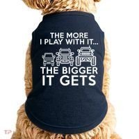 The More I Play With It The Bigger Its Gets Doggie Tank thumb 0