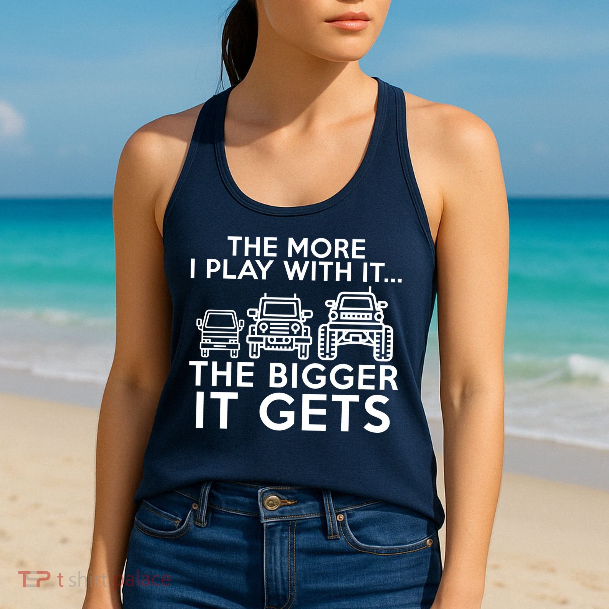The More I Play With It The Bigger Its Gets Women's Tank Top