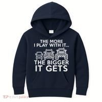 The More I Play With It The Bigger Its Gets Kids Hoodie thumb 0