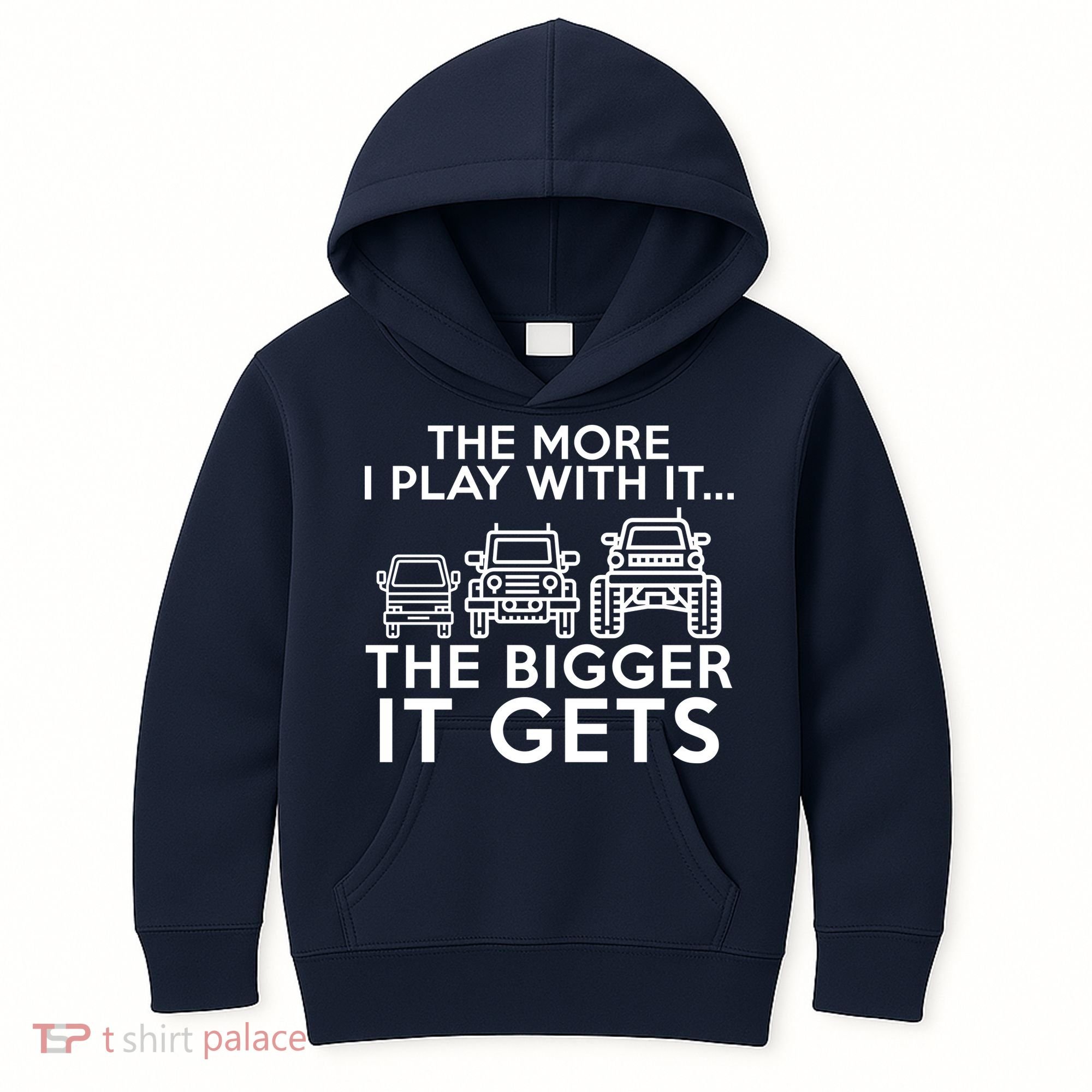 The More I Play With It The Bigger Its Gets Kids Hoodie