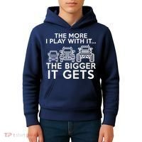 The More I Play With It The Bigger Its Gets Kids Hoodie thumb 4
