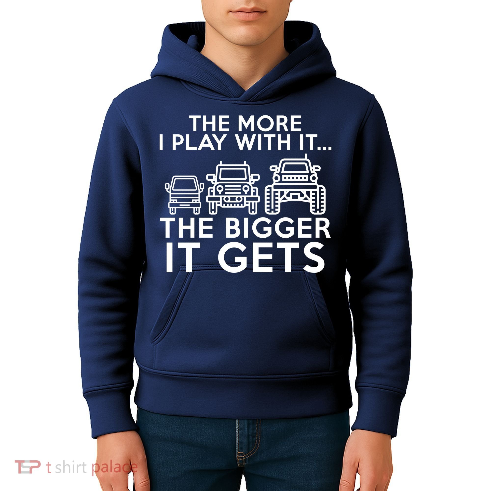 The More I Play With It The Bigger Its Gets Kids Hoodie